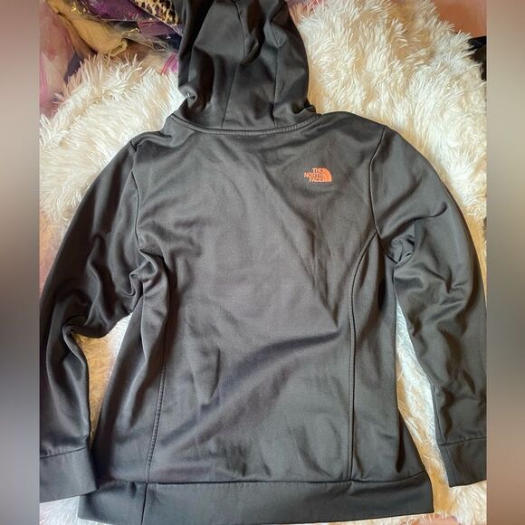 The North Face XL Gray & Coral Hoodie - Picture 4 of 7